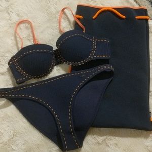 Triangl S/M Lights Out Galaxy Bikini